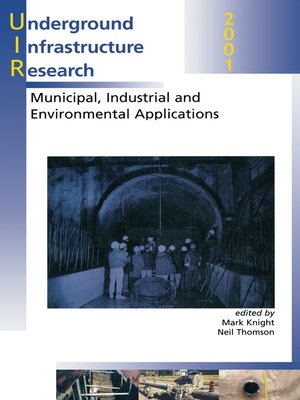cover image of Underground Infrastructure Research